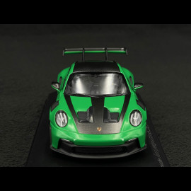 Porsche 911 GT3 RS Type 992 2023 Weissach Pack Python Green 1/43 Minichamps 413062111