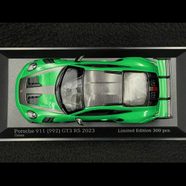 Porsche 911 GT3 RS Type 992 2023 Weissach Pack Python Green 1/43 Minichamps 413062111