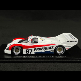 Porsche 962 C Nr 67 Platz 10. 24h Le Mans 1989 Primagaz Obermaier Racing 1/43 Spark S9892