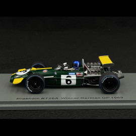 Jacky Ickx Brabham BT26A Nr 6 Sieger Deutsche Grand Prix 1969 F1 1/43 Spark S8321