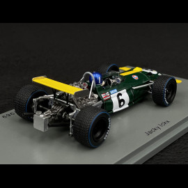 Jacky Ickx Brabham BT26A Nr 6 Sieger Deutsche Grand Prix 1969 F1 1/43 Spark S8321