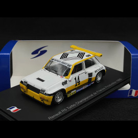 Renault 5 Turbo Super Production N° 14 Championnat de France 1985 Elf 1/43 Spark SF173