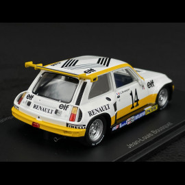 Renault 5 Turbo Super Production N° 14 Championnat de France 1985 Elf 1/43 Spark SF173