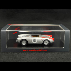 Porsche 550 /4 RS 1500 Spyder N° 41 24h Le Mans 1954 Hermann 1/43 Spark S9708