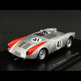 Porsche 550 /4 RS 1500 Spyder Nr 41 24h Le Mans 1954 Hermann 1/43 Spark S9708