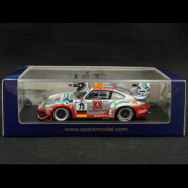 Porsche 911 GT2 Nr 73 24h Le Mans 1997 Roock Racing 1/43 Spark S9909