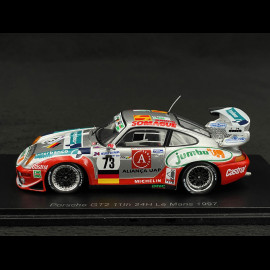 Porsche 911 GT2 N° 73 24h Le Mans 1997 Roock Racing 1/43 Spark S9909