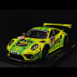 Porsche 911 GT3 R Type 991 N° 1 24h Nürburgring 2022 Grello Manthey Racing 1/18 Minichamps MG-M-911-24H-22-1802
