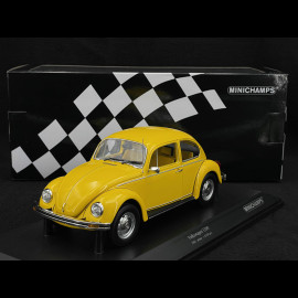 Volkswagen 1200 Beetle 1983 Yellow 1/18 Minichamps 150057106