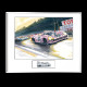 Porsche 917 / 20 Rosa Sau n° 23 24h Le Mans 1971 40 x 50 cm Silbere Rahmen Limitierte Auflage Uli Ehret - 1122