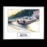 Porsche 917 / 20 Rosa Sau n° 23 24h Le Mans 1971 40 x 50 cm Silbere Rahmen Limitierte Auflage Uli Ehret - 1122