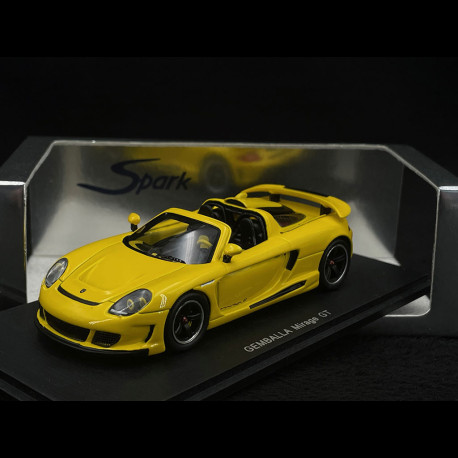 Porsche Gemballa Mirage GT 2007 gelb 1/43 Spark S0720 - Elfershop