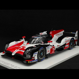 Toyota TS050 Hybrid Nr 7 Platz 2. 24h Le Mans 2018 Toyota Gazoo Racing 1/18 Spark 18S341