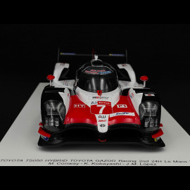 Toyota TS050 Hybrid N° 7 2nd 24h Le Mans 2018 Toyota Gazoo Racing 1/18 Spark 18S341