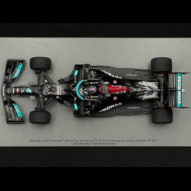 Lewis Hamilton Mercedes-AMG Petronas W12 n° 44 Sieger GP Spanien 2021 F1 1/18 Spark 18S594