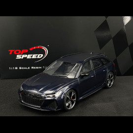 Audi RS6 Avant 2020 Navarrablau 1/18 TrueScale TS0315