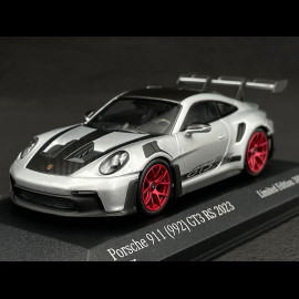 Porsche 911 GT3 RS Typ 992 Weissach Package 2023 Silber 1/43 Minichamps 413062114