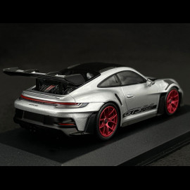 Porsche 911 GT3 RS Typ 992 Weissach Package 2023 Silber 1/43 Minichamps 413062114