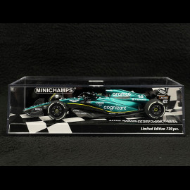 Lance Stroll Aston Martin AMR23 n°18 F1 1/43 Minichamps 417230118