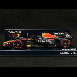 Max Verstappen Red Bull RB19 n° 33 Winner GP Bahrein 2023 World Champion F1 1/43 Minichamps 417230101