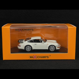 Porsche 911 Turbo Typ 964 1990 Grand Prix Weiß 1/43 Minichamps 940069105