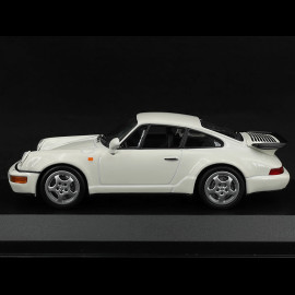 Porsche 911 Turbo Typ 964 1990 Grand Prix Weiß 1/43 Minichamps 940069105