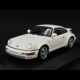 Porsche 911 Turbo Typ 964 1990 Grand Prix Weiß 1/43 Minichamps 940069105