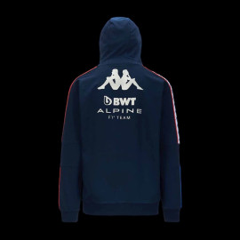 Alpine Hoodie F1 Team Sweatshirt Ocon Gasly Kappa Anhod Navy Blue 341P6XW_B29 - Men's