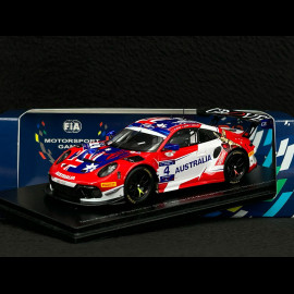 Porsche 911 GT3 R Type 991 n° 4 Sieger FIA Motorsport Games Paul Ricard 2022 1/43 Spark S6322