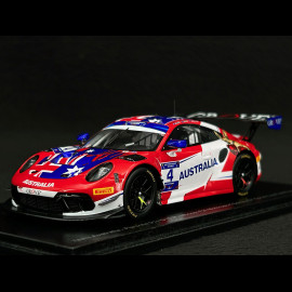 Porsche 911 GT3 R Type 991 n° 4 Winner FIA Motorsport Games Paul Ricard 2022 1/43 Spark S6322