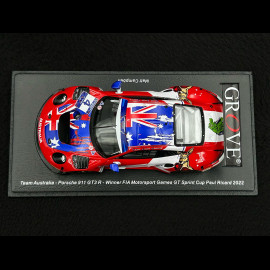 Porsche 911 GT3 R Type 991 n° 4 Winner FIA Motorsport Games Paul Ricard 2022 1/43 Spark S6322