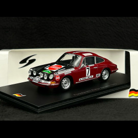 Porsche 911 S n° 7 Rallye Bavaria 1970 1/43 Spark SG834