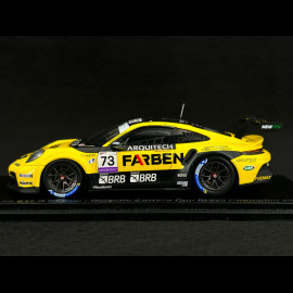 Porsche 911 GT3 Cup Typ 992 Nr 73 Sieger Carrera Cup Brazil 2022 Enzo Elias 1/43 Spark S5235