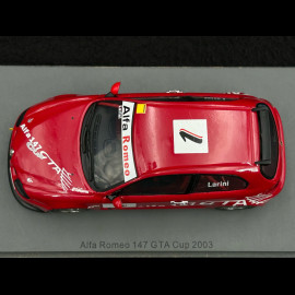 Alfa Romeo 147 GTA Cup Nr 1 Präsentation FIA ETCC 2003 1/43 Spark S0480