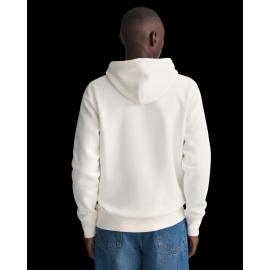 Gant Hoodie Sweatshirt White 2047082-113