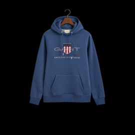 Gant Sweatshirt Hoodie mit Kapuze Blau - Herren 2047082-403