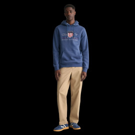 Gant Hoodie Sweatshirt Blue 2047082-403