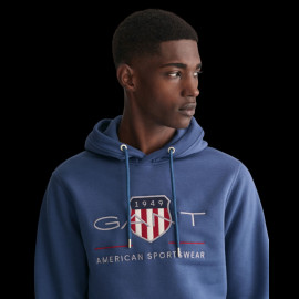 Gant Hoodie Sweatshirt Blue 2047082-403