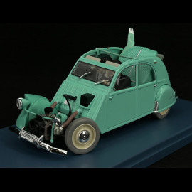 Tintin The Broken 2CV - The Castafiore Emerald - Blue 1/24 29911