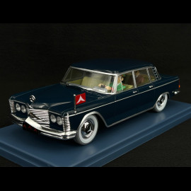 Tintin The Official Limousine - Tintin and the Picaros - Dark Blue 1/24 29964