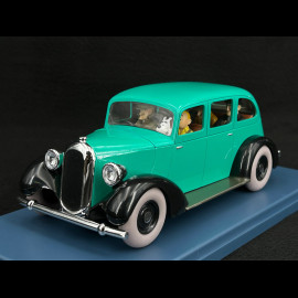 Tintin The Gangsters Car - Tintin In America - Green 1/24 29926