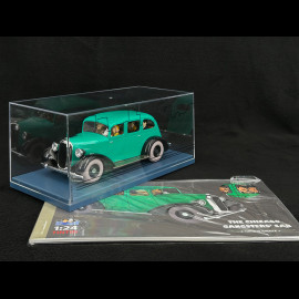 Tim und Struppi Das Gangsterauto - Tim in Amerika - Grün 1/24 29926