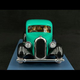 Tintin The Gangsters Car - Tintin In America - Green 1/24 29926