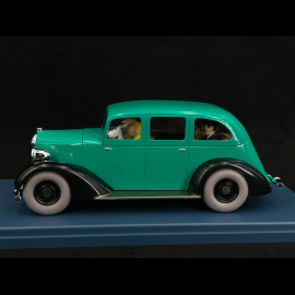 Tintin The Gangsters Car - Tintin In America - Green 1/24 29926