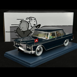Tintin The Official Limousine - Tintin and the Picaros - Dark Blue 1/24 29964