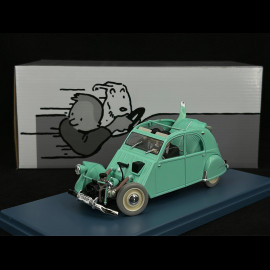 Tintin The Broken 2CV - The Castafiore Emerald - Blue 1/24 29911