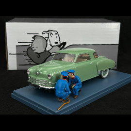 Tintin The Studebacker from the Simoun garage - Land Of The Black Gold - Grey 1/24 29917