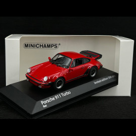 Porsche 911 Turbo Type 930 1977 Guards Red 1/43 Minichamps 943069007