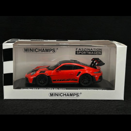 Porsche 911 GT3 RS Type 992 Weissach Package 2023 Indischrot 1/43 Minichamps 413062108