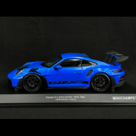 Porsche 911 GT3 RS Type 992 2023 Sharkblau 1/18 Minichamps 153062233